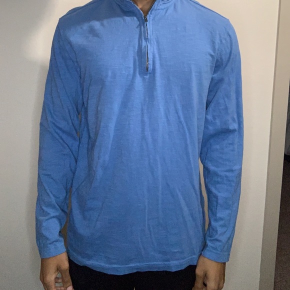 3 Crown & Ivey Long sleeve 1/4 Zip - Picture 4 of 8